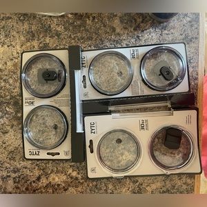 ZYTC 30oz tumbler lids with plastic straw and cleaner!